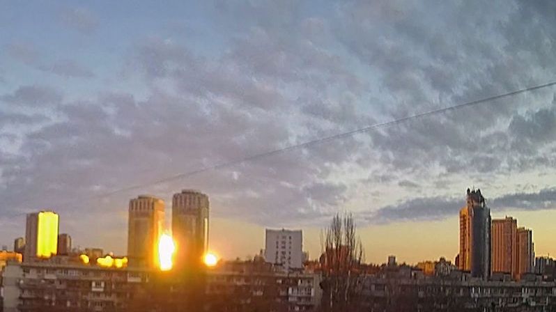 Rakety ničily Kyjev, zabíjely i v Černihivu